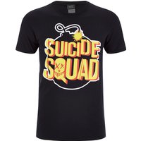 DC Comics Suicide Squad Men's Bomb T-Shirt - Schwarz - XL von Geek Clothing