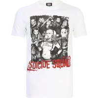 Suicide Squad Herren Harley Quinn and Squad T-Shirt - Schwarz - M von Geek Clothing