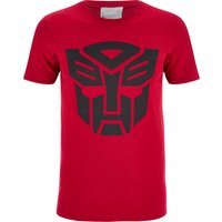 Transformers Herren Transformers Black Emblem T-Shirt - Rot - S von Geek Clothing