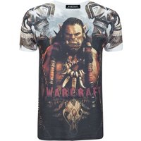 Warcraft Herren Durotan T-Shirt - Weiß - L von Geek Clothing