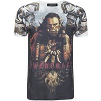 Warcraft Herren Durotan T-Shirt - Weiß - M von Geek Clothing