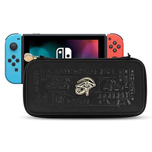 Geekshare Cute Carrying Case Compatible with Nintendo Switch - Portable Hardshell Slim Travel Carrying Case fit Switch Console & Game Accessories (Ancient Egypt) von GeekShare