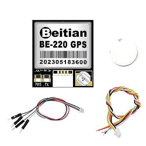 Geekstory BE-220 GPS Module with Flash Navigation TTL Level 38400bps for Arduino Raspberry Pi Aircraft Pixhawk APM Flight Controller von Geekstory