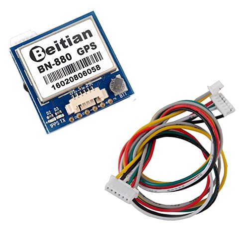 Geekstory BN-880 GPS-Modul U8 mit Blitz HMC5883 Kompass + GPS Aktive Antenne Unterstützung GPS Glonass Beidou Auto Navigation für Arduino Raspberry Pi Aircraft Pixhawk APM Flight Controller von Geekstory