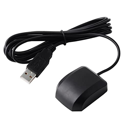 Geekstory VK-162 G-Mouse USB GPS Dongle M8030 Chip 72 Kanal Navigationsmodul Externe GPS Antenne Remote Mount USB GPS Receiver mit Flash für Raspberry Pi Unterstützung Google Earth Window Linux von Geekstory