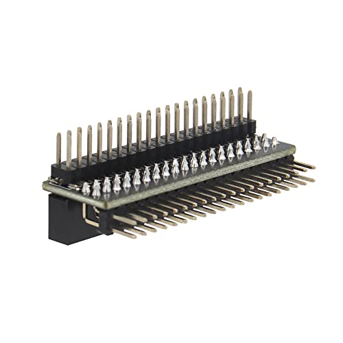 Geekworm GPIO Extension Header (G341) / 1-to-2 40 Pin GPIO Edge Adapter Board for Raspberry Pi 5 / Raspberry Pi 4 / 3B+ / 3B / Zero W/Zero von Geekworm