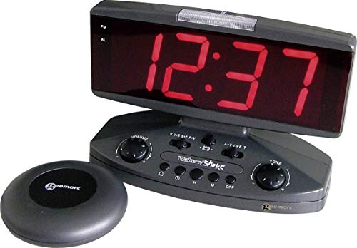 Geemarc Wake n' Shake Jumbowecker mit Vibration (95 dB) von Geemarc