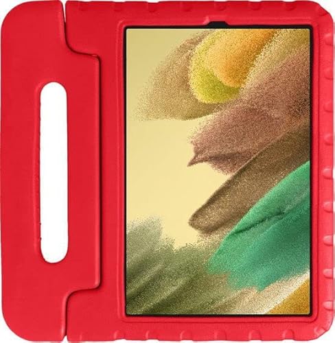 For Samsung Galaxy Tab S7 FE / S7 Plus Kinder Tablet Hülle mit Henkel Rot von Geen