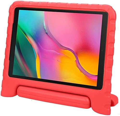 Für Samsung Galaxy Tab A 10.1 (2019) Kinder Tablet-Hülle mit Griff Rot von Geen