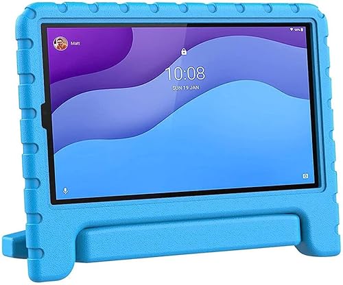 Lenovo Tab M10 HD Generation 2 Kinder Tablet Hülle mit Griff Blau | Nur für die 2. Generation geeignet! | Passend für TB-X306, TB-X306F von Geen