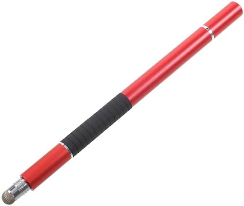 Universal Passive Stylus Pen mit 3 Köpfen Rot von Geen
