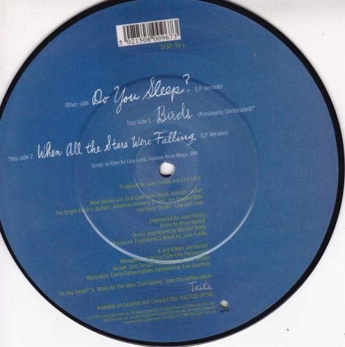 DO YOU SLEEP 7 INCH (7" VINYL 45) UK GEFFEN 1995 von Geffen Records