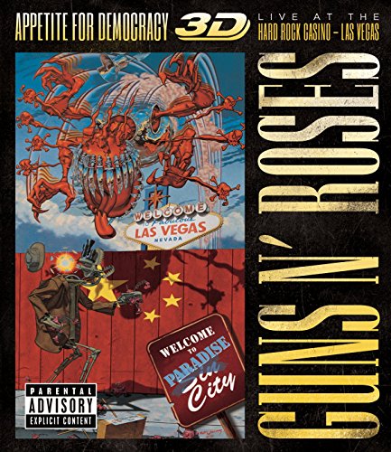 Guns N' Roses - Appetite For Democrazy: Live (inkl. 2D-Version) [3D Blu-ray] von Geffen