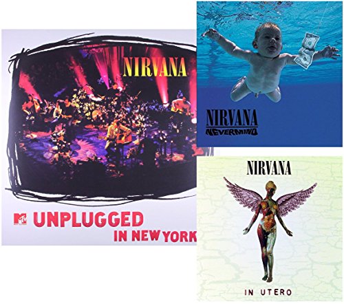 Nevermind - In Utero - MTV Unplugged - 3 Vinyl LP Bundling - 180 gram incl. MP3 Download von Geffen