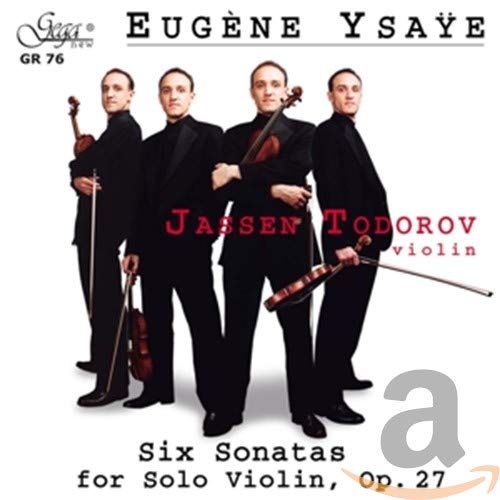 Eugene Ysaye-Six Sonatas for Solo Violin,Op.27 von Gega New (Membran)