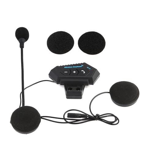 Gegong Bluetooth-Headset für Motorradhelme, CSR-Chipsatz, Anruf, 15-Stunden-Wiedergabe, abnehmbares Audiogerät, kabelloses Kopfhörer-Kommunikationssystem Gegong Bluetooth-Headset für Motorradhelme, CSR-Chipsatz, Anruf, 15-Stunden-Wiedergabe, abnehmbares Audiogerät, kabelloses Kopfhörer-Kommunikationssystem von Gegong