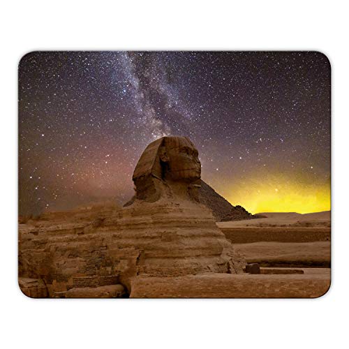 Addies Mousepad 'Ägypten' schönes Mauspad Motiv in feiner Cellophan Geschenk-Verpackung mit Kautschuk Untermaterial, 24x19cm - MP02 Addies Mousepad 'Ägypten' schönes Mauspad Motiv in feiner Cellophan Geschenk-Verpackung mit Kautschuk Untermaterial, 24x19cm - MP02 von Geist und Geschenk
