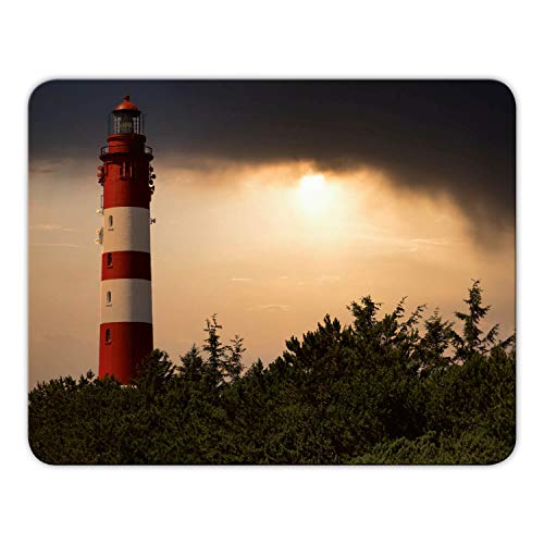 Addies Mousepad 'Amrum' schönes Mauspad Motiv in feiner Cellophan Geschenk-Verpackung mit Kautschuk Untermaterial, 24x19cm - MP10 von Geist und Geschenk