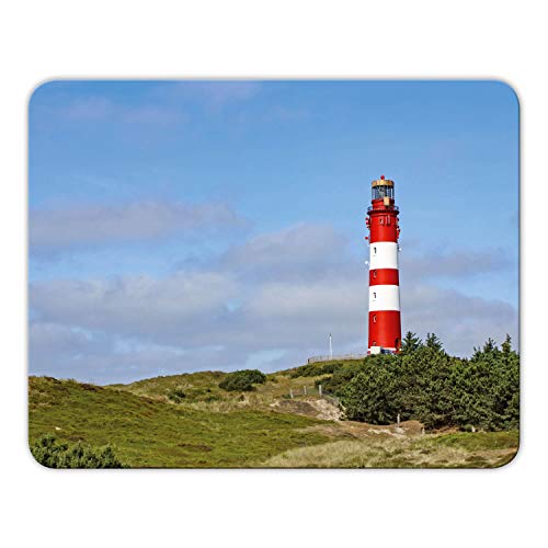 Addies Mousepad 'Amrum' schönes Mauspad Motiv in feiner Cellophan Geschenk-Verpackung mit Kautschuk Untermaterial, 24x19cm - MP16 von Geist und Geschenk