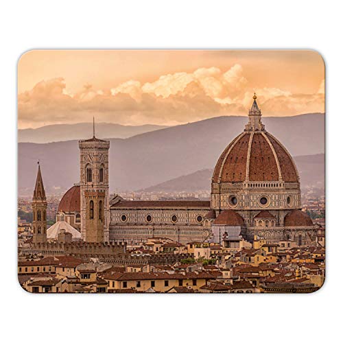 Addies Mousepad 'Florenz' schönes Mauspad Motiv in feiner Cellophan Geschenk-Verpackung, 24 x 19cm - MP03 Addies Mousepad 'Florenz' schönes Mauspad Motiv in feiner Cellophan Geschenk-Verpackung, 24 x 19cm - MP03 von Geist und Geschenk