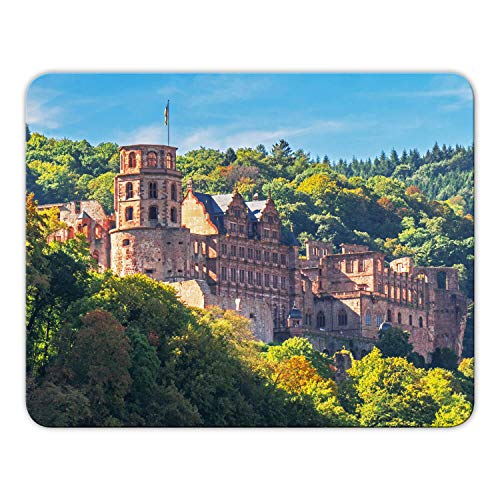 Addies Mousepad 'Heidelberg' schönes Mauspad Motiv in feiner Cellophan Geschenk-Verpackung, 24 x19cm - MP01 von Geist und Geschenk