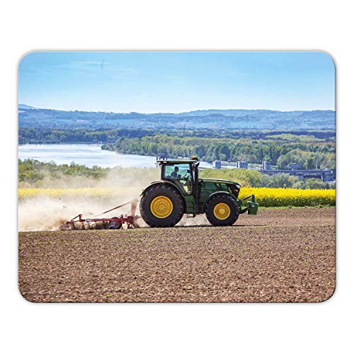 Addies Mousepad 'Landwirtschaft' schönes Mauspad Motiv in feiner Cellophan Geschenk-Verpackung mit Kautschuk Untermaterial, 24x19cm - MP19 von Geist und Geschenk