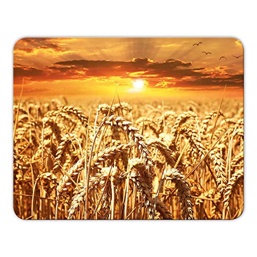 Addies Mousepad 'Landwirtschaft' schönes Mauspad Motiv in feiner Cellophan Geschenk-Verpackung mit Kautschuk Untermaterial, 24x19cm - MP23 von Geist und Geschenk