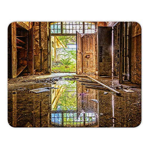 Addies Mousepad 'Lost Place' schönes Mauspad Motiv in feiner Cellophan Geschenk-Verpackung mit Kautschuk Untermaterial, 24x19cm - MP01 Addies Mousepad 'Lost Place' schönes Mauspad Motiv in feiner Cellophan Geschenk-Verpackung mit Kautschuk Untermaterial, 24x19cm - MP01 von Geist und Geschenk