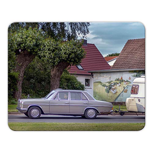 Addies Mousepad 'Mercedes-Benz' schönes Mauspad Motiv in feiner Cellophan Geschenk-Verpackung mit Kautschuk Untermaterial, 24x19cm - MP12 von Geist und Geschenk