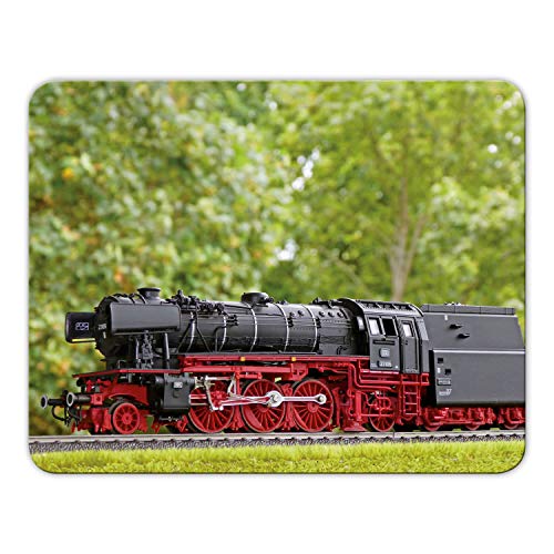 Addies Mousepad 'Modelleisenbahn' schönes Mauspad Motiv in feiner Cellophan Geschenk-Verpackung mit Kautschuk Untermaterial, 24x19cm - MP10 Addies Mousepad 'Modelleisenbahn' schönes Mauspad Motiv in feiner Cellophan Geschenk-Verpackung mit Kautschuk Untermaterial, 24x19cm - MP10 von Geist und Geschenk
