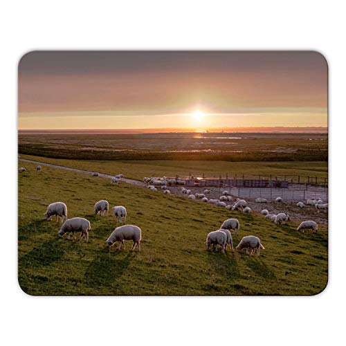 Addies Mousepad 'Ostfriesland' schönes Mauspad Motiv mit Kautschuk Untermaterial, 24x19cm MP01 Addies Mousepad 'Ostfriesland' schönes Mauspad Motiv mit Kautschuk Untermaterial, 24x19cm MP01 von Geist und Geschenk