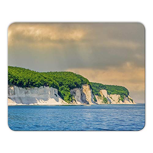 Addies Mousepad 'Rügen' schönes Mauspad Motiv - rutschfest Moosgummi Unterseite - 24x19cm - MP02 von Geist und Geschenk