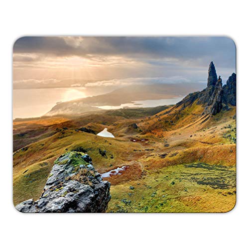 Addies Mousepad 'Schottland' schönes Mauspad Motiv - rutschfest Moosgummi Unterseite - 24x19cm - MP03 Addies Mousepad 'Schottland' schönes Mauspad Motiv - rutschfest Moosgummi Unterseite - 24x19cm - MP03 von Geist und Geschenk