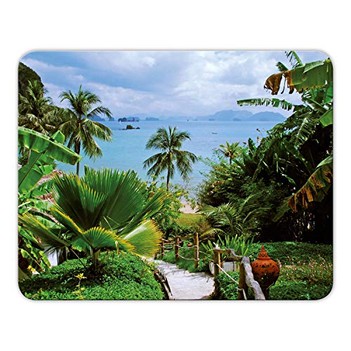 Addies Mousepad Thailand' schönes Mauspad Motiv in feiner Cellophan Geschenk-Verpackung mit Kautschuk Untermaterial, 24x19cm - MP01 Addies Mousepad Thailand' schönes Mauspad Motiv in feiner Cellophan Geschenk-Verpackung mit Kautschuk Untermaterial, 24x19cm - MP01 von Geist und Geschenk
