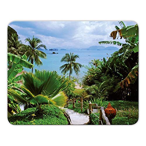 Addies Mousepad Thailand' schönes Mauspad Motiv in feiner Cellophan Geschenk-Verpackung mit Kautschuk Untermaterial, 24x19cm - MP01 von Geist und Geschenk