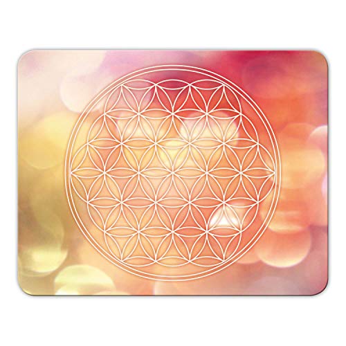 Energie-Mousepad „Blume des Lebens 24×19 cm Mauspad mit Rutschfester Unterseite & heiligem Symbol – spirituelles Design, hochwertiger Druck, Made in Germany Energie-Mousepad „Blume des Lebens 24×19 cm Mauspad mit Rutschfester Unterseite & heiligem Symbol – spirituelles Design, hochwertiger Druck, Made in Germany von Geist und Geschenk