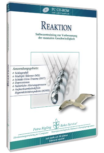 Reaktion - Multiple Sklerose (MS) - unterstützendes Softwaretraining zur Verbesserung der mentalen Geschwindigkeit von Petra Rigling von Gekko Software