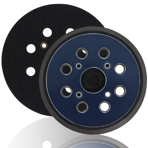 2 Stücke Schleifplatte 125 mm mit Hook und Loop 8 Löcher für Exzenter Schleifmaschine, Schleifteller mit Haken und Schleife von Gekufa 2 Stücke Schleifplatte 125 mm mit Hook und Loop 8 Löcher für Exzenter Schleifmaschine, Schleifteller mit Haken und Schleife von Gekufa von Gekufa