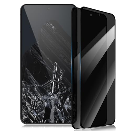 Gelaasso 2 Stück Schutzfolie Kompatibel mit Google Pixel 8 Pro Panzer Schutz Glas, 9H Härte Anti-Kratzen, Anti-Spy Folie, Privacy Schutzfolie für Google Pixel 8 Pro Sichtschutz von Gelaasso