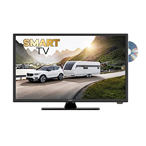 Gelhard GTV1955 LED Smart TV mit DVD und Bluetooth DVB-S2/C/T2 für 12V u. 230Volt WLAN von Gelhard