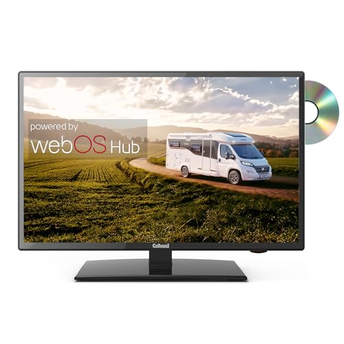 Gelhard GTV2256 LED Smart TV mit DVD und Bluetooth DVB-S2/C/T2 für 12V u. 230Volt WLAN Full HD von Gelhard