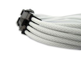 GELID Solutions Kabel 6-2 PIN PCI-E | Single Sleeve Weiß | AWG 18 | Größen 30cm | Farbe Weiß von Gelid Solutions