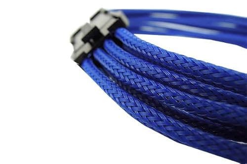 GELID Solutions Kabel 8 PIN EPS | Single Sleeve Blue | AWG 18 | Größen 30cm | Farbe Blau von Gelid Solutions