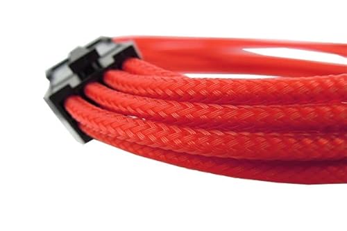 GELID Solutions Kabel 8 PIN EPS | Single Sleeve Rot | AWG 18 | Größen 30cm | Farbe Rot von Gelid Solutions
