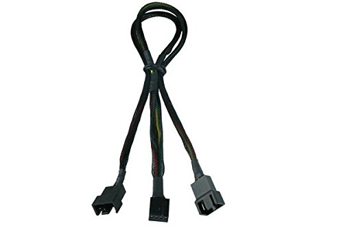 Gelid Solutions PWM Y Kabel 350mm - Lüfteranschluss bis zu 2 PWM-Lüfter-Verbinder 2x4pin-Plug:1x4pin von Gelid Solutions