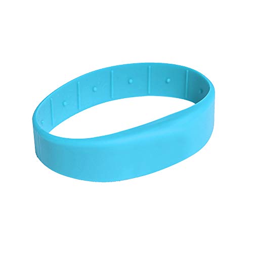 3 Stück RFID Armband SILA09 MIFARE® Classic 1K (Neonblau, 54) von Gelikom