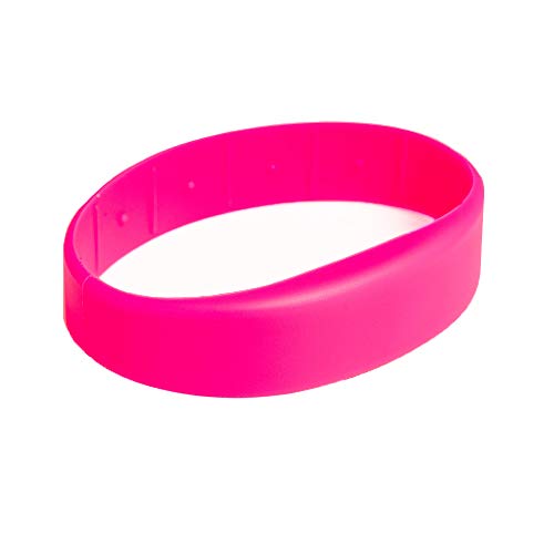 3 Stück RFID Armband SILA09 MIFARE® Classic 1K (Neonpink, 50) von Gelikom