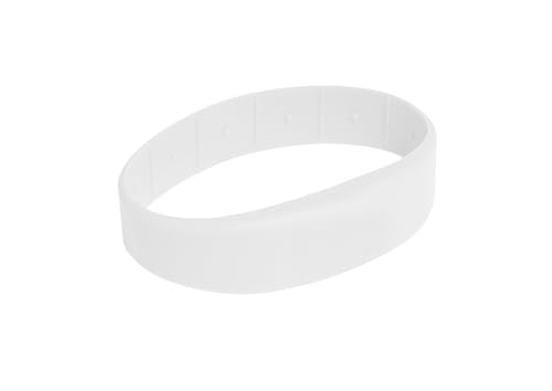 3 Stück RFID Armband SILA09 MIFARE® Classic 1K (Weiß, 58) von Gelikom