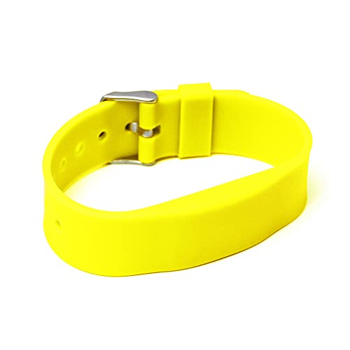 Gelikom RFID Armband SILA09a NXP MIFARE® Classic 1K 4byte-UID (gelb, 10 Stück) von Gelikom