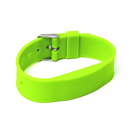 Gelikom RFID Armband SILA09a NXP MIFARE® Classic 1K 4byte-UID (neongrün, 10 Stück) von Gelikom